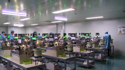 白銀 老工業基地煥發新活力，電子產品技術研發成為新引擎